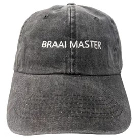 Cap - BRAAI MASTER - Black Stonewash
